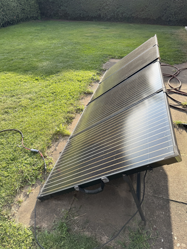 mobiles Solarpanel